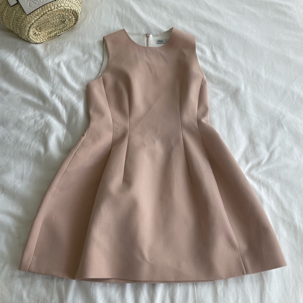 Never Worn Zara Poplin Dress